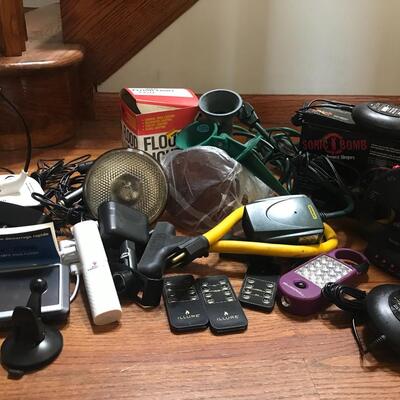 Lot 88:  TV Ears, Sonic Bomb Alarm and More