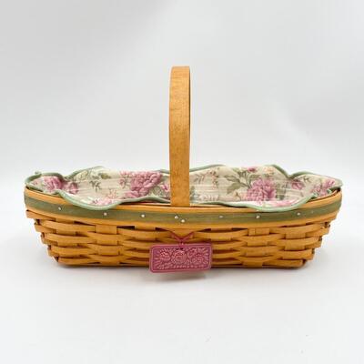 LONGABERGER 2001 MAY SERIES â€œPEONYâ€ BASKET