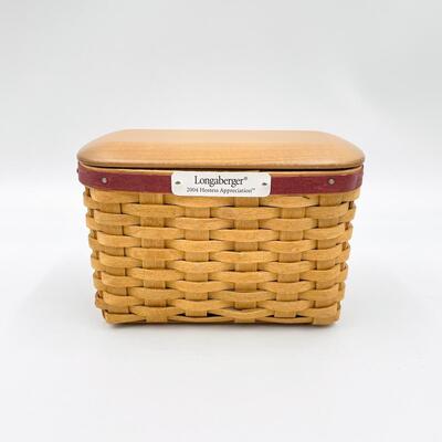 LONGABERGER 2004 HOSTESS APPRECIATION BASKET