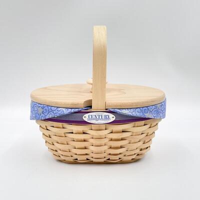 LONGABERGER 2000 HOSTESS APPRECIATION â€œCENTURY CELEBRATIONâ€ BASKET W/ LID