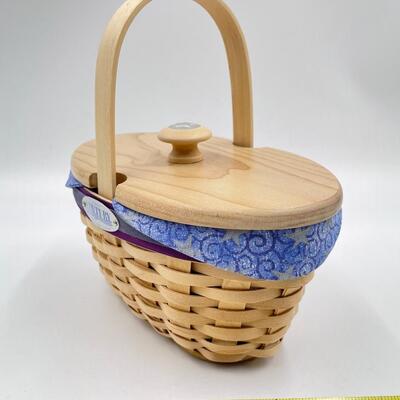 LONGABERGER 2000 HOSTESS APPRECIATION â€œCENTURY CELEBRATIONâ€ BASKET W/ LID