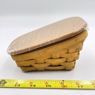 LONGABERGER 2004 â€œCILANTROâ€ BASKET W/ LID #2