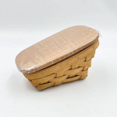 LONGABERGER 2004 â€œCILANTROâ€ BASKET W/ LID #2