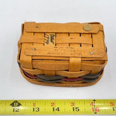 LONGABERGER 1994 FATHERâ€™S DAY BUSINESS CARD BASKET