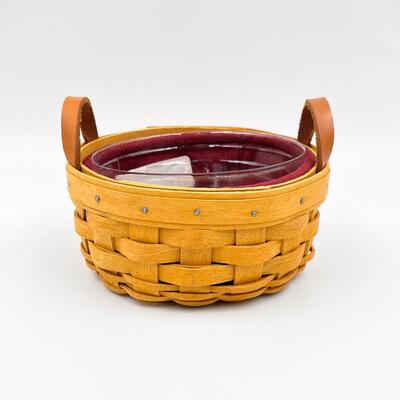 LONGABERGER 2002 SAFFRON BASKET