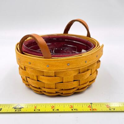 LONGABERGER 2002 SAFFRON BASKET