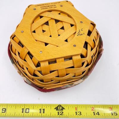 LONGABERGER 2001 â€œSAGEâ€ BASKET