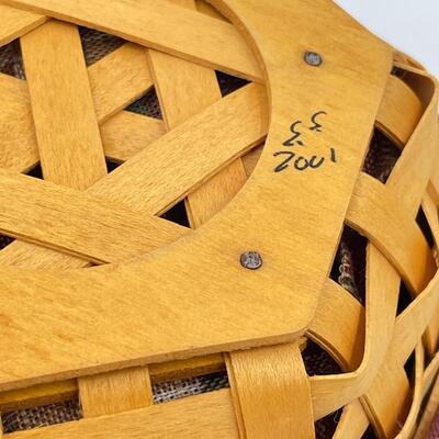 LONGABERGER 2001 â€œSAGEâ€ BASKET