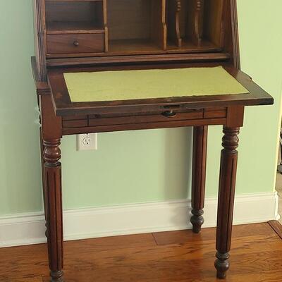 Lot 119: Antique Primitive Drop Secretary Desk