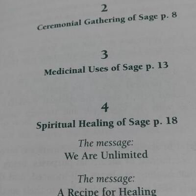 #47 Native American Sage Smudge Kit + Book