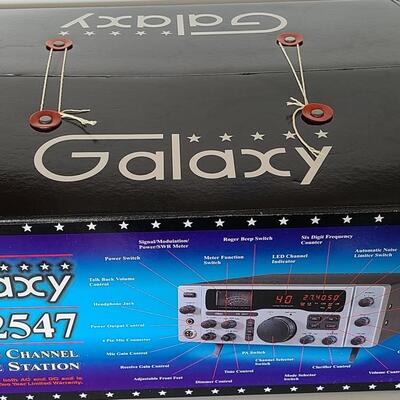 Lot 61: Galaxy DX 2547 CB Radio Base Station 