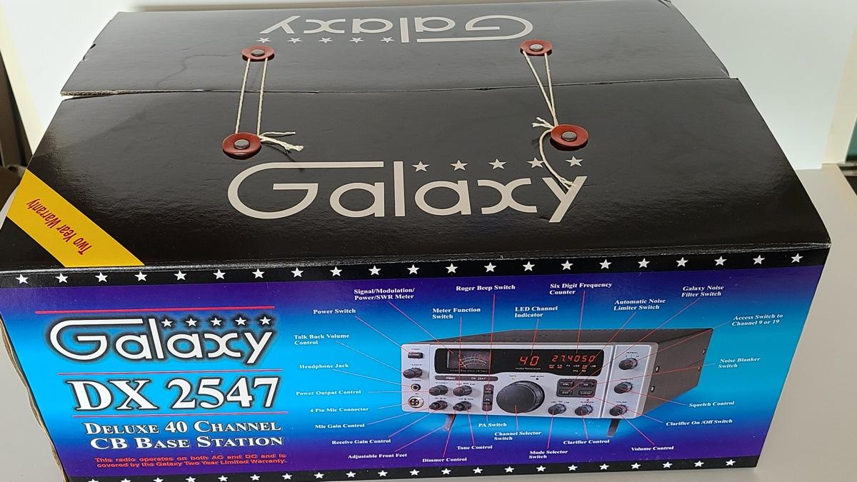 Lot 61 Galaxy DX 2547 CB Radio Base Station