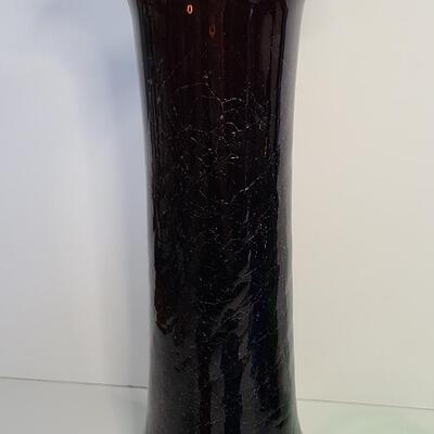 Lot31: Vintage Purple Crackle Vase and More 