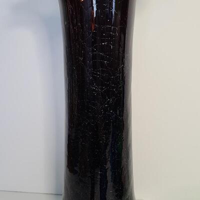 Lot31: Vintage Purple Crackle Vase and More 