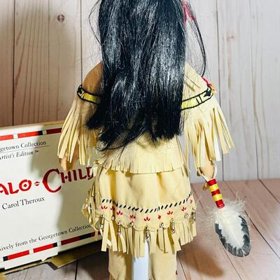 Lot 70  Native American Porcelain Doll Designed by Carol Theroux for Georgetown 