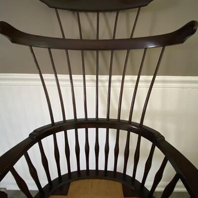 High Back antique Windsor chair 