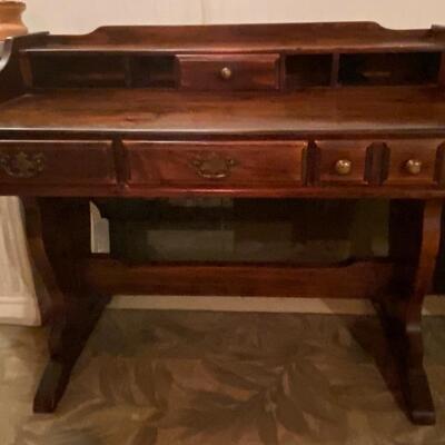 Antique Young-Hinkle Plymouth Pine desk