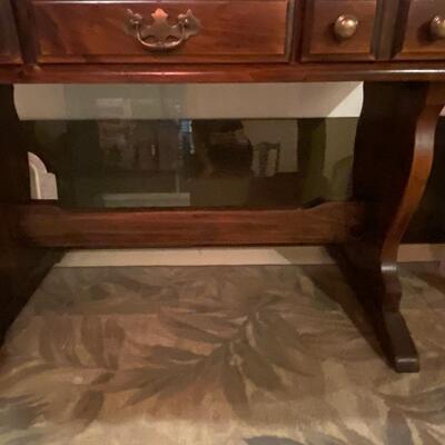 Antique Young-Hinkle Plymouth Pine desk