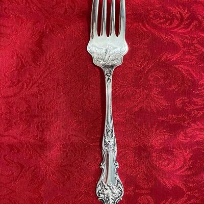 1847 Rogers Bros. silverware serving fork and spoon