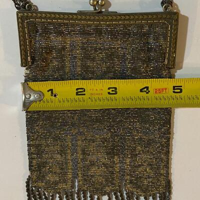 vintage beaded purse