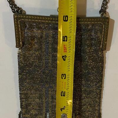 vintage beaded purse