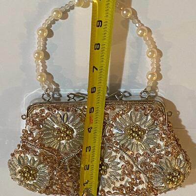 vintage beaded purse
