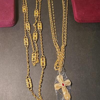 Lot J7:  Camrose & Kross Jackie Kennedy Collection Necklaces 