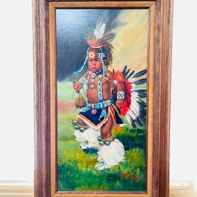 Lot 122  Original Oil Painting by Carol Theroux 