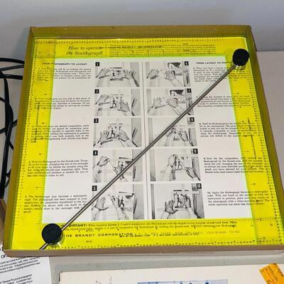 Lot 127  Vintage Seerite 6 x 6 Opaque Projecter Testrite Instrament & Brandt Scaleograph 