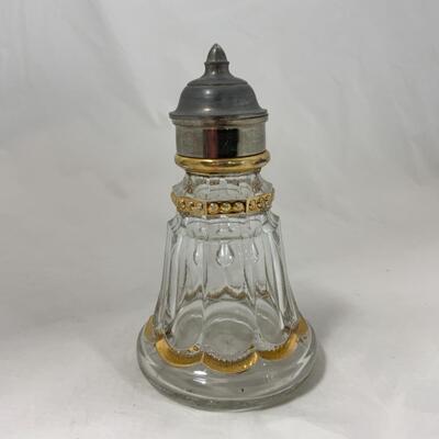 -116- ANTIQUE | 1890s | Riverside Empress | Clear & Gold | Syrup