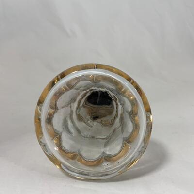 -116- ANTIQUE | 1890s | Riverside Empress | Clear & Gold | Syrup