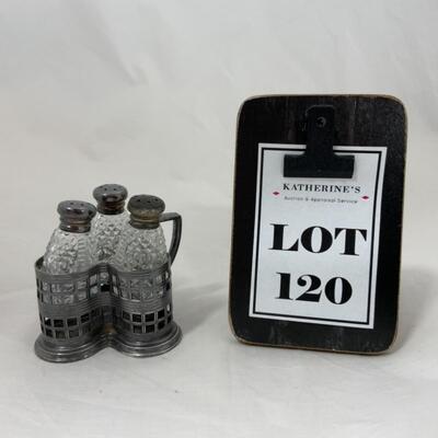 -120- VINTAGE | Married Shaker Set 