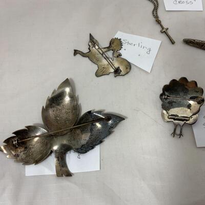-124- ESTATE JEWELRY | Marked Sterling Pieces