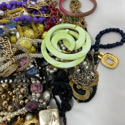 -127- ESTATE JEWELRY | Large Lot of Costume Jewelry | 60s-80s