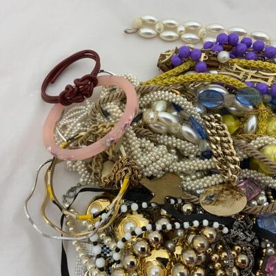 -127- ESTATE JEWELRY | Large Lot of Costume Jewelry | 60s-80s