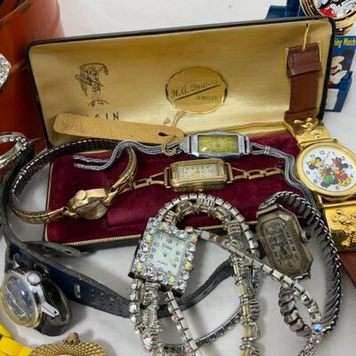 -129- Vintage & Modern Watches | Mickey | Bulova