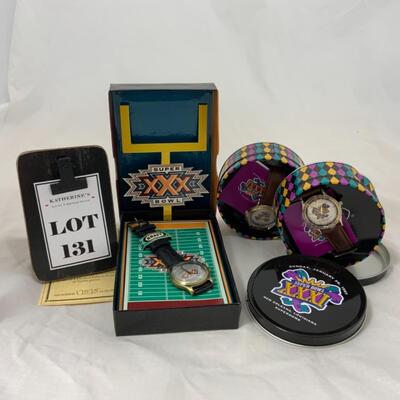 -131- Super Bowl Watches | Kraft | XXX | XXI