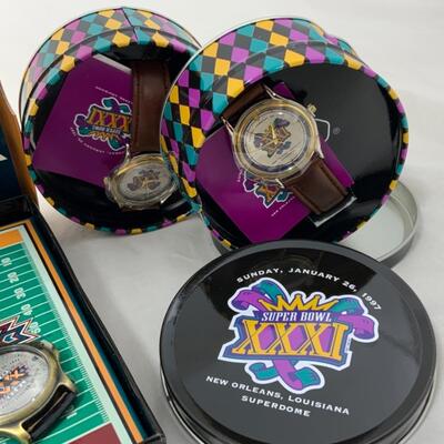 -131- Super Bowl Watches | Kraft | XXX | XXI