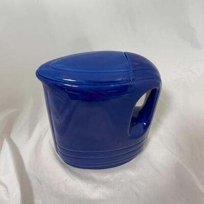 -143- VINTAGE | Hall | Cobalt Water Pitcher