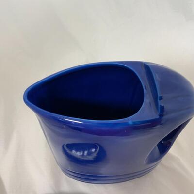-143- VINTAGE | Hall | Cobalt Water Pitcher