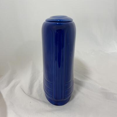 -143- VINTAGE | Hall | Cobalt Water Pitcher