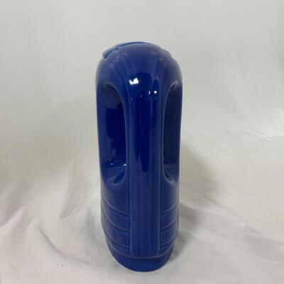 -143- VINTAGE | Hall | Cobalt Water Pitcher