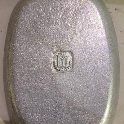 York Metal Crafters Pewter Dish -Item #409