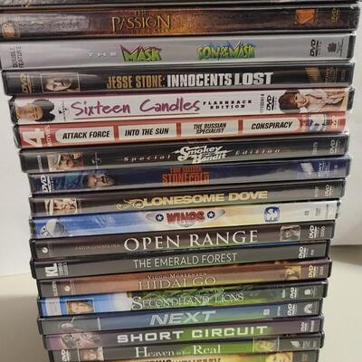 20 Assorted DVDs -Item #423