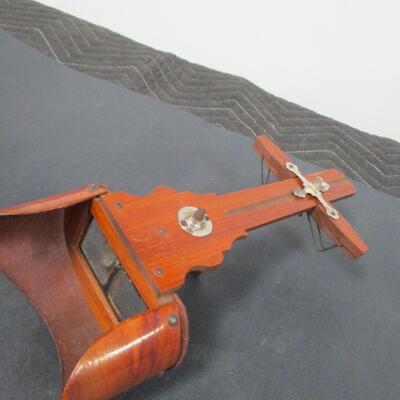 Vintage Antique Stereoscope Picture Viewer Wood