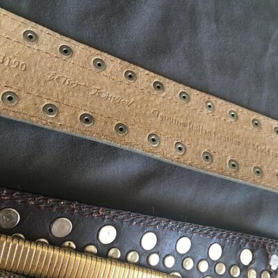 Lot vintage Belts 