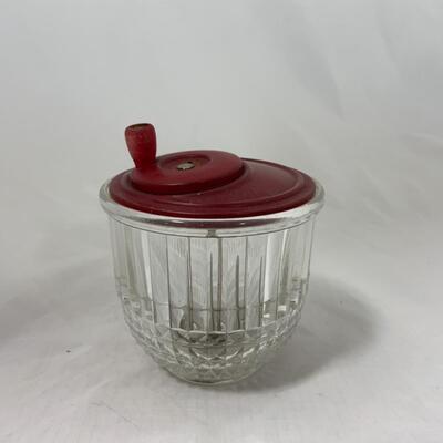 -158- VINTAGE | Rotary Handle | Whipper Jar | Eggs | Cream