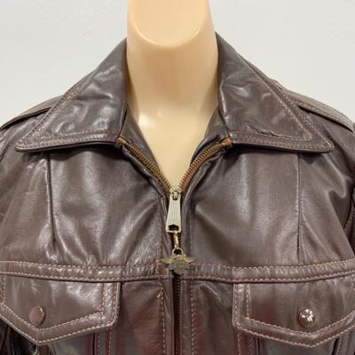-171- VINTAGE | Harley Davidson | Leather Jacket | Size 38