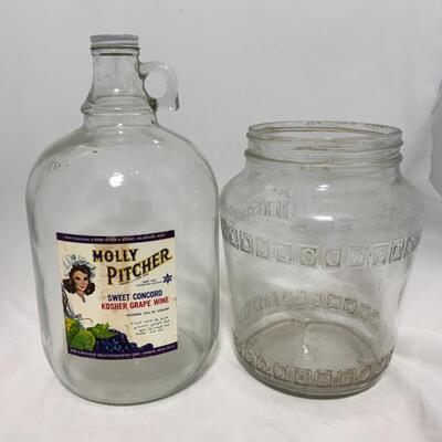 -177- VINTAGE | Jars and Jugs | Mi Lola Cigars | Ball Bail Top