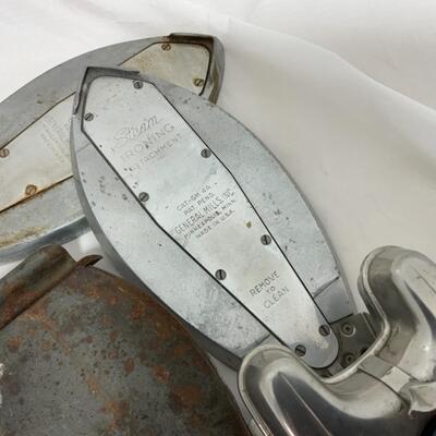 -179- VINTAGE | Two Steam Iron Attachments | Iron Accessories 